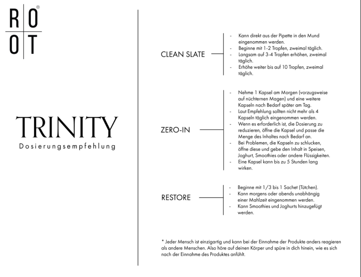 Root Trinity
